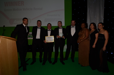 Green Motion - 'Rental Company Of The Year' 4 Years Running