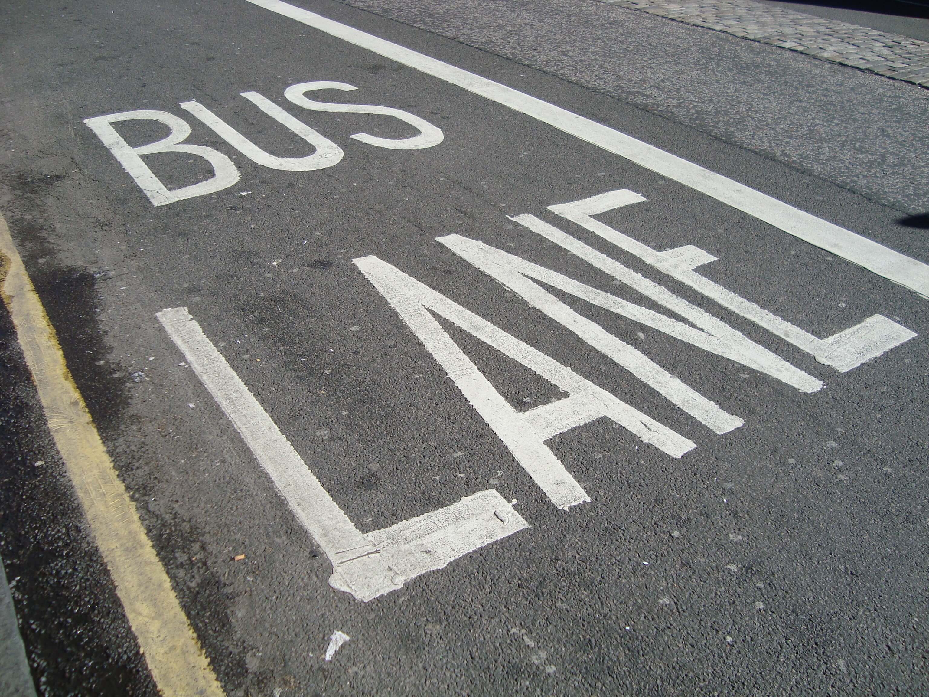 Bus lanes open for electric car owners in a number of UK areas